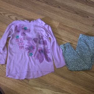 Tangled Matching Hoodie and Legging Set